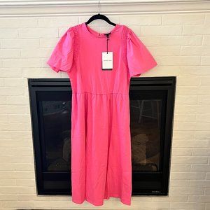 NWT Who What Wear for Target Pink Cosmos Dress - Sz M
